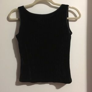 Vintage Bebe Moda Velvet Stripe Top